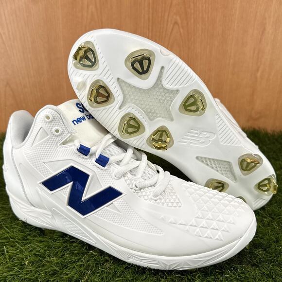 New Balance FuelCell Ohtani 1 White Royal Baseball Cleats MSHOWB1 Men\'s Size 8 main image 7